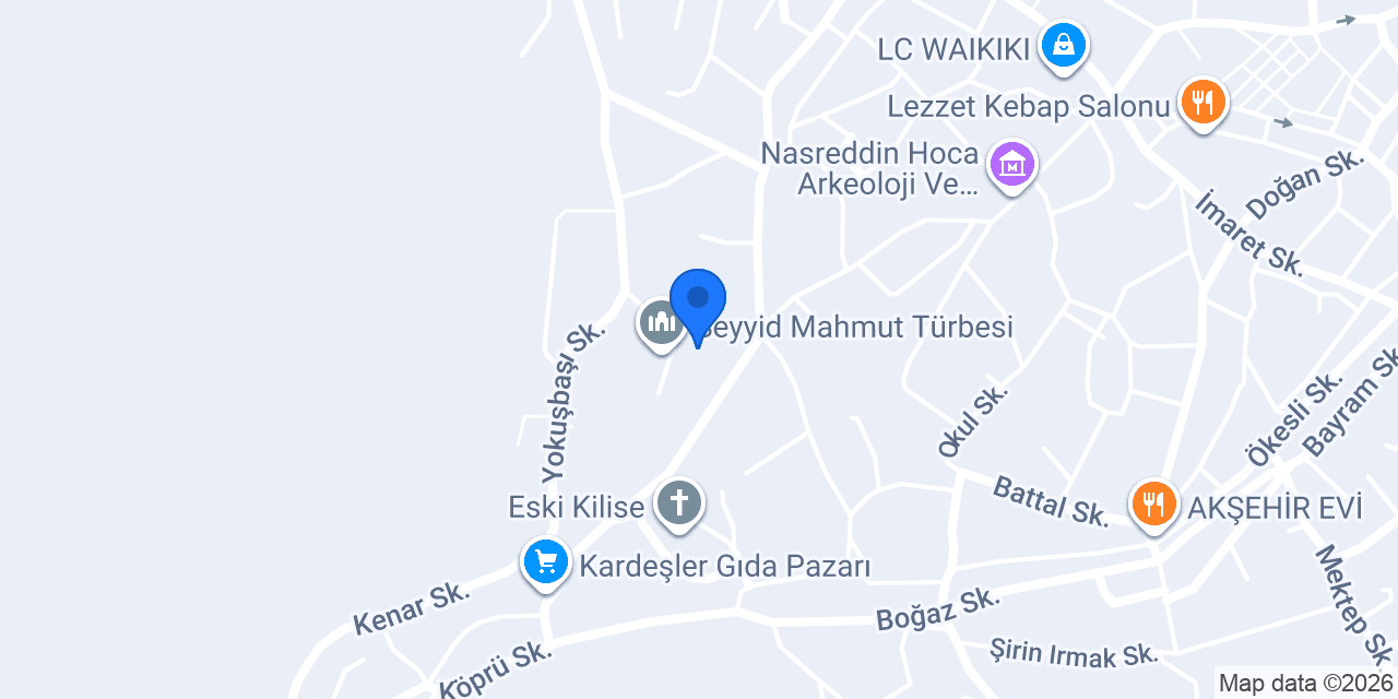 Anıt Mahallesi Muhtarlığı konumu