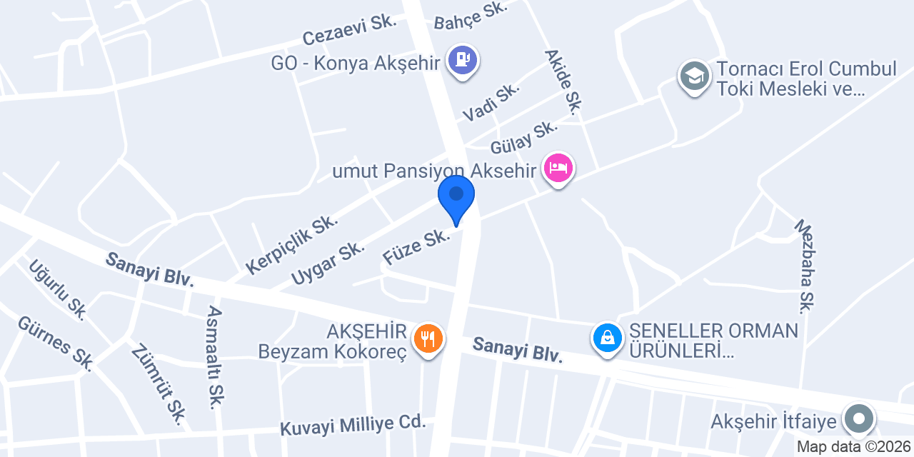 TONBAK OTOMOTİV konumu