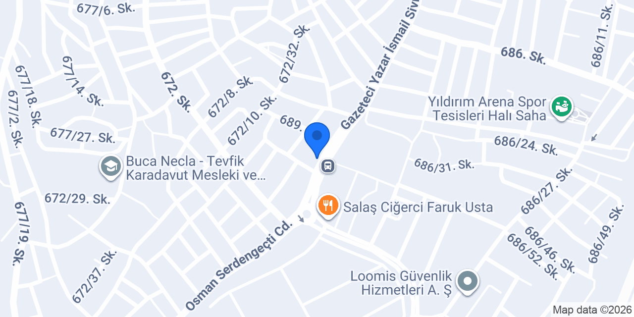 Gediz Reklam konumu