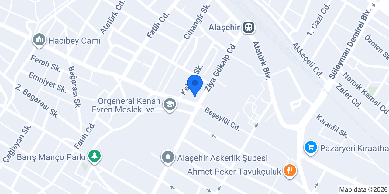 Pizza Tomato Alaşehir konumu