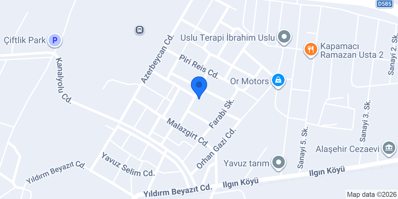 Fatih Ortaokulu konumu