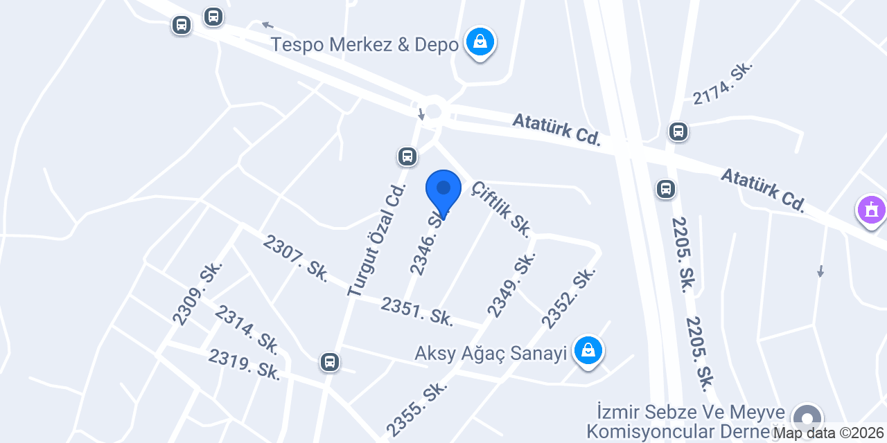 Sezer Aspiratör - Fabrika konumu