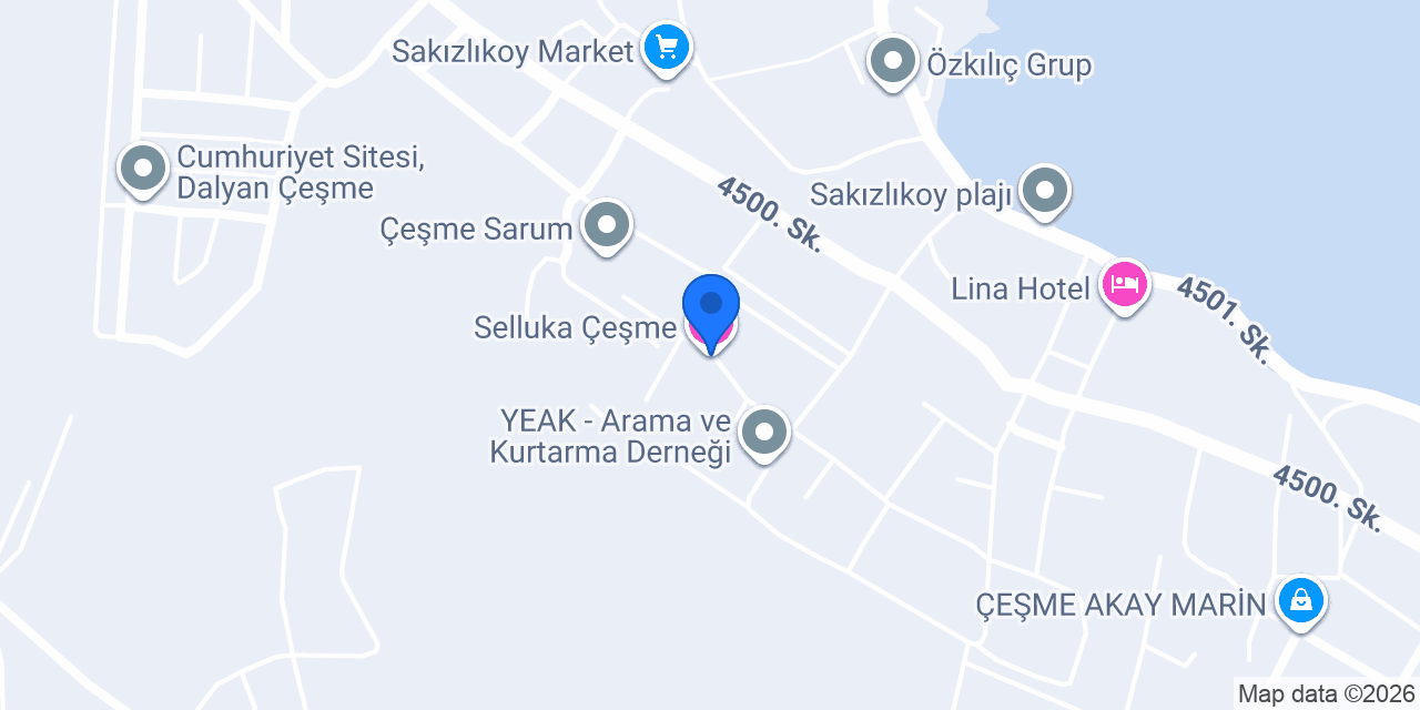 Selluka Çeşme konumu