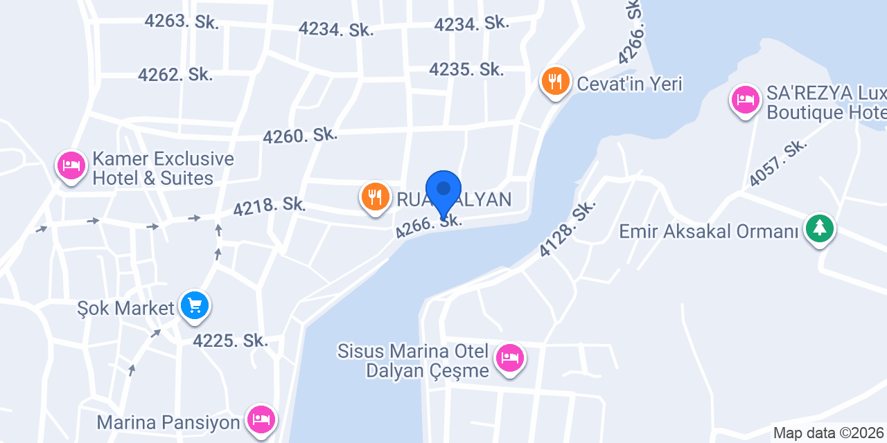 Lokman Paşa Dalyan konumu