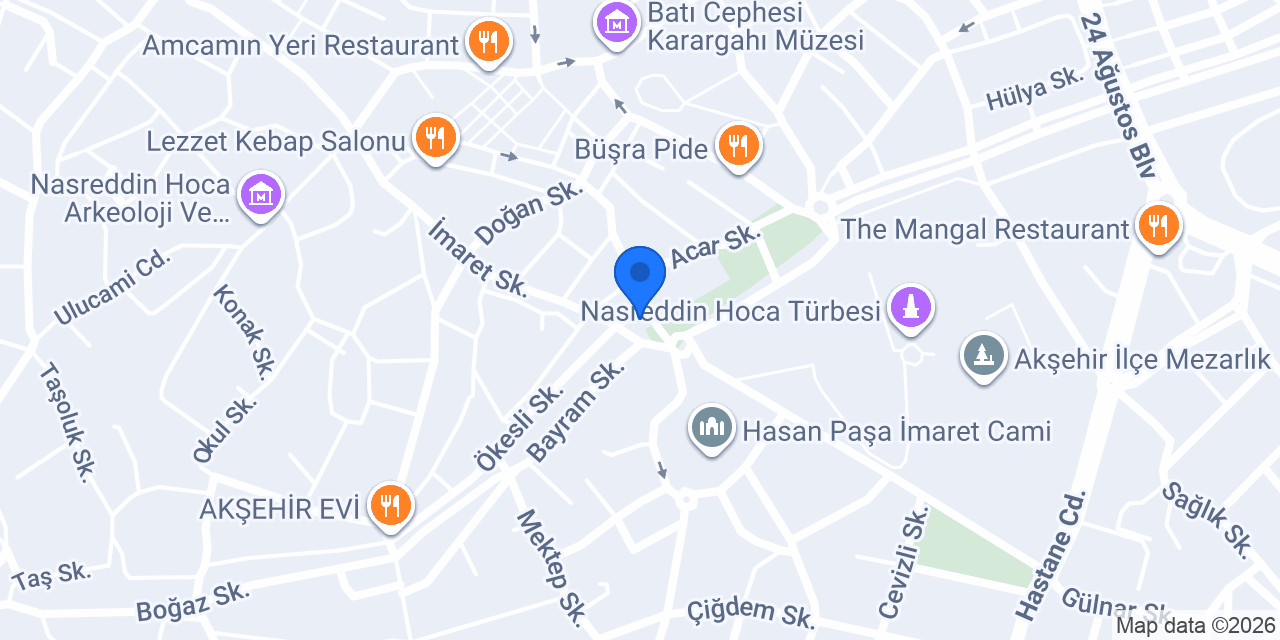 Teraplus Psikoloji Psikoterapi Derneği Akşehir konumu