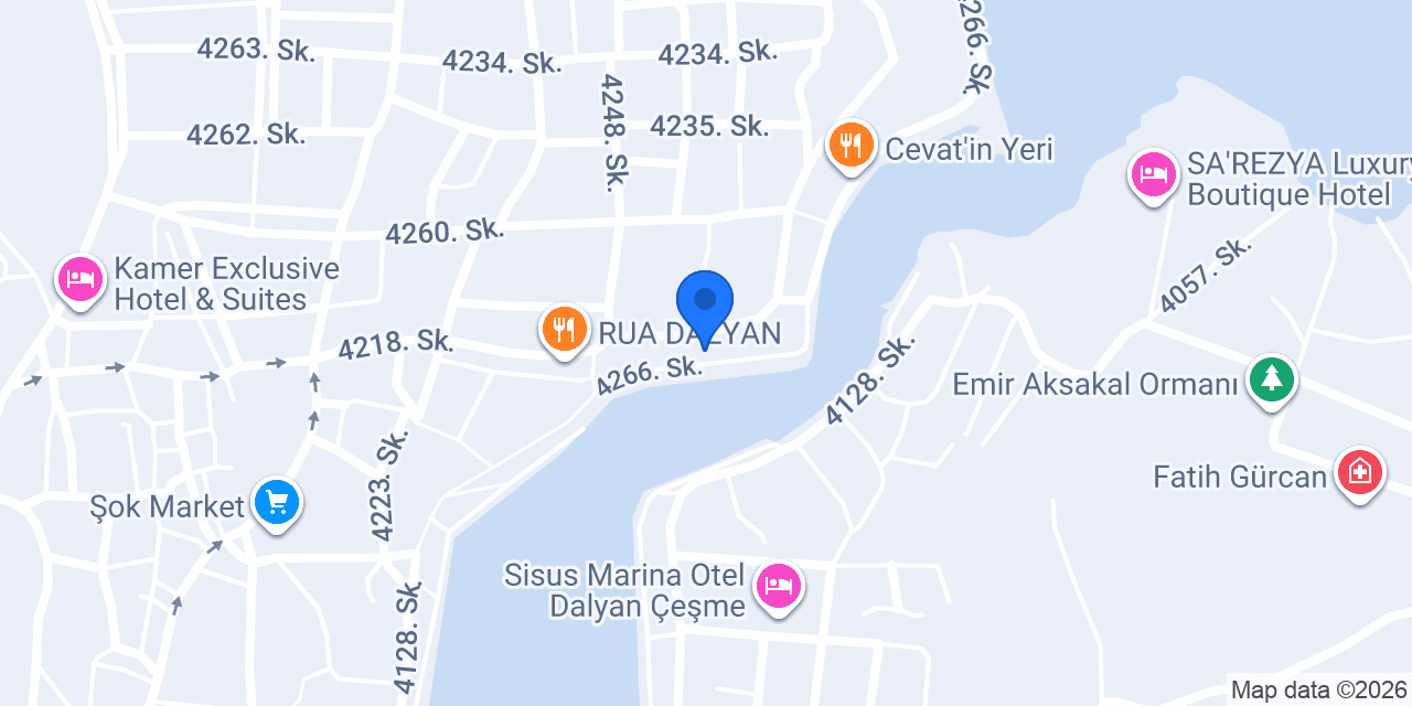 Kaplan Butik Otel konumu