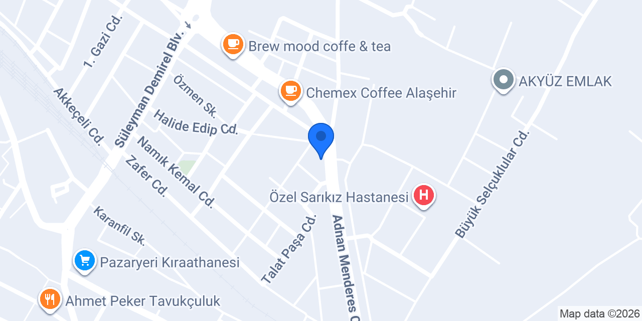 KAYALI OTO LASTİK konumu