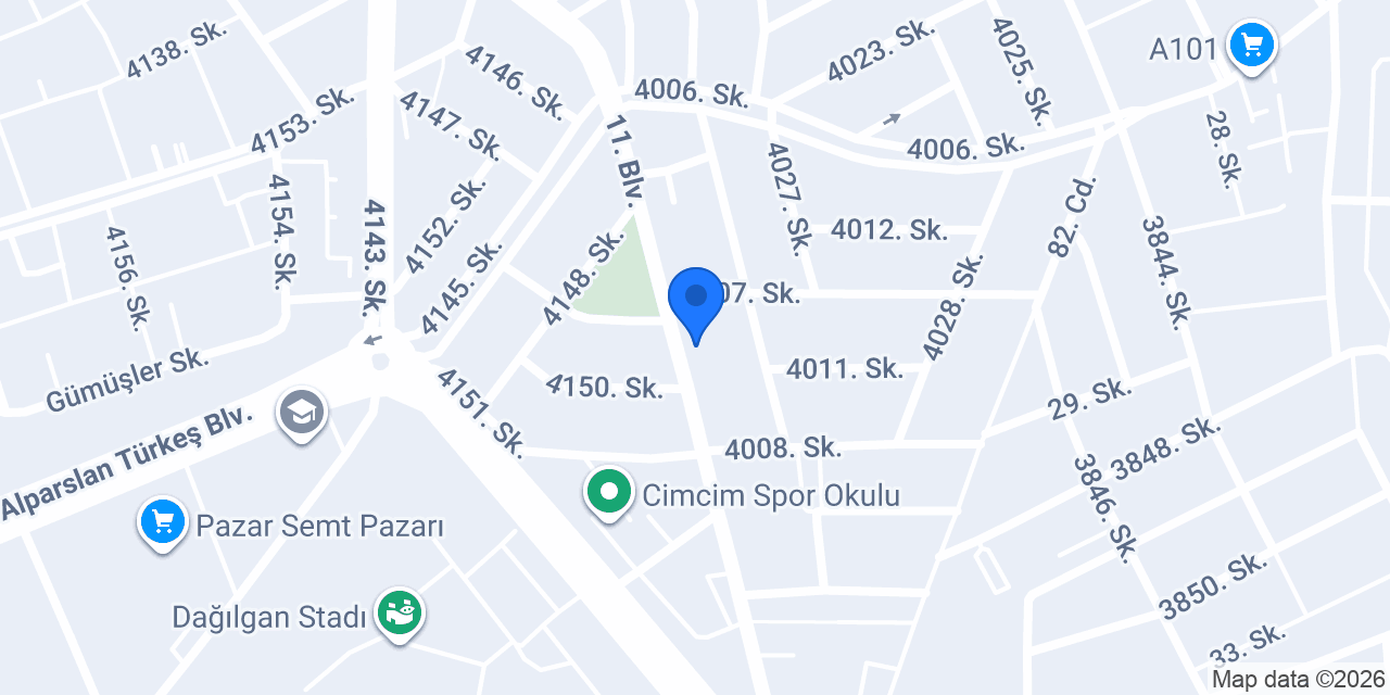 Zübeyde Hanım Anaokulu konumu