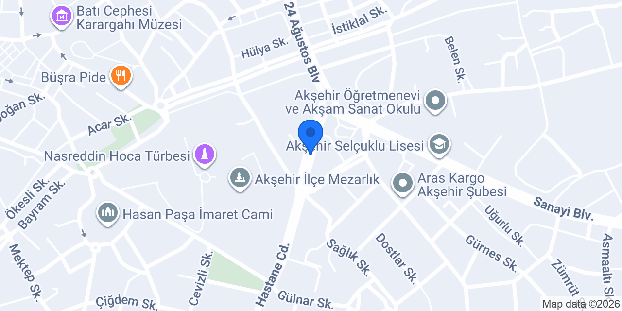 Dr. Özgür KAYA konumu