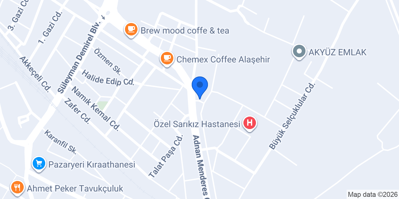Maya Çikolata Kahve konumu