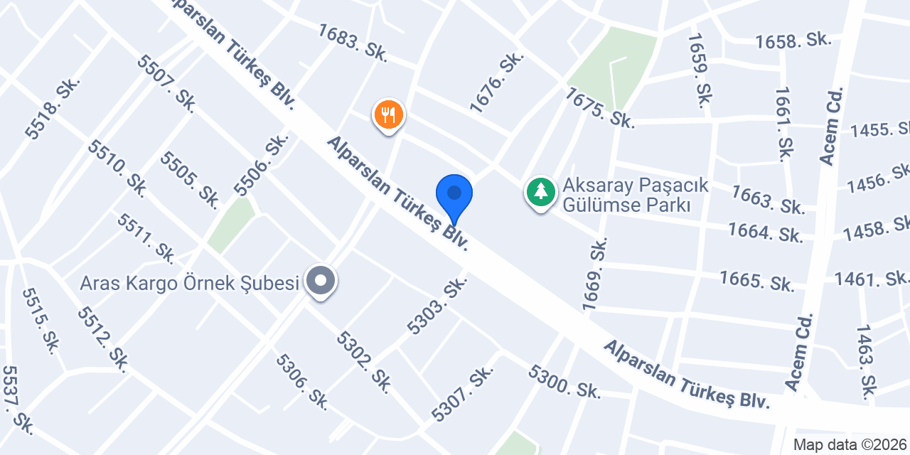 Aksaray İpek Temizlik Ambalaj * Paşacık Şube konumu