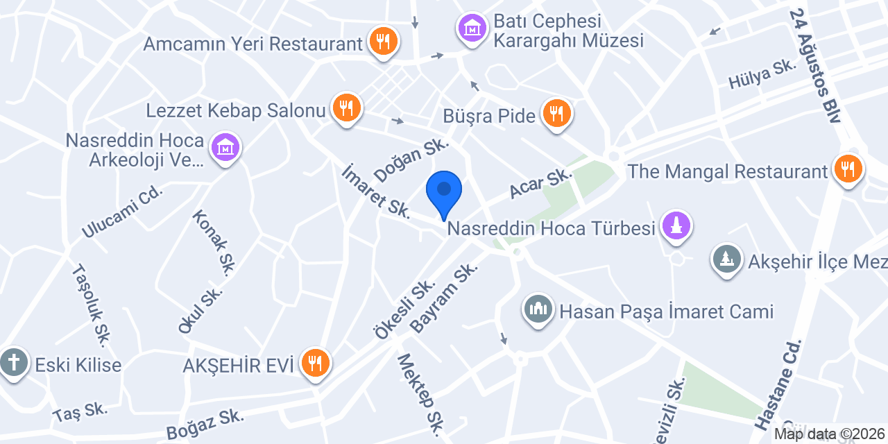 ZİRVE REKLAM konumu