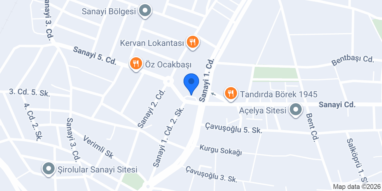 Petrol Ofisi konumu