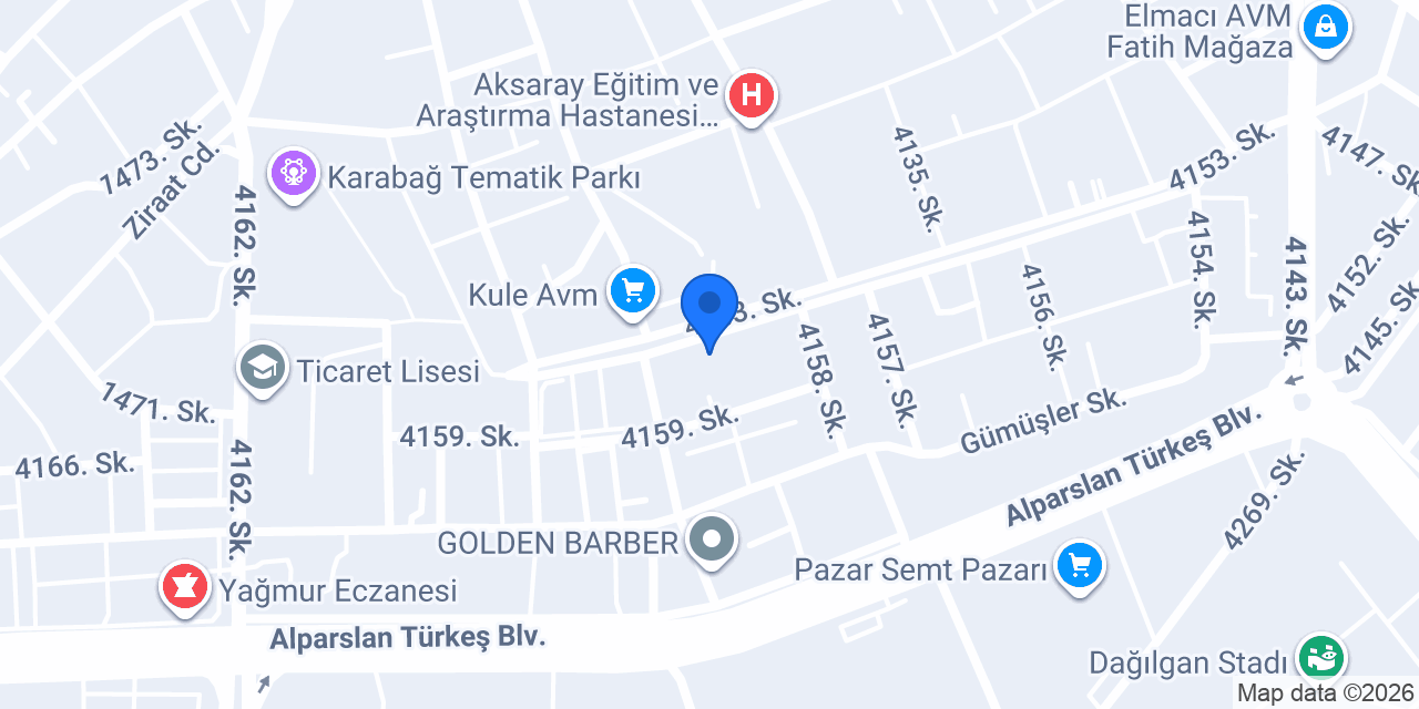 Site Kuaforu konumu