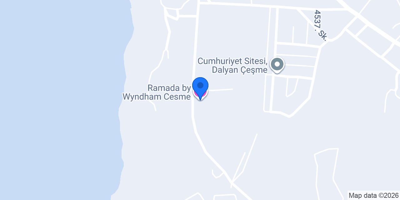 Ramada by Wyndham Cesme konumu