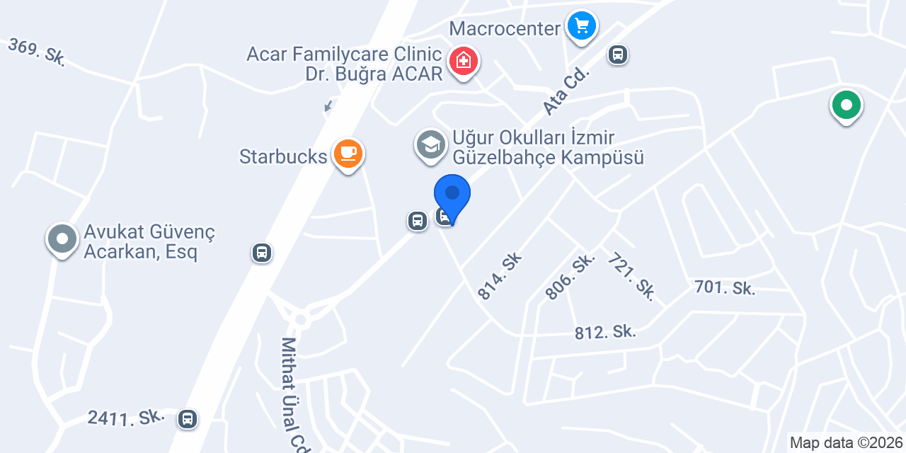 Uzm. Dr. Meltem Özer | İzmir Dermatolog konumu