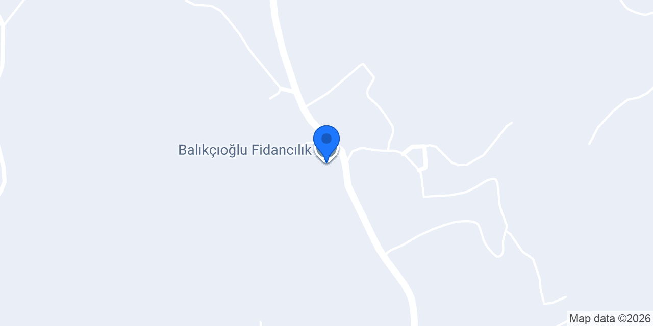 Balıkçıoğlu Fidancılık konumu