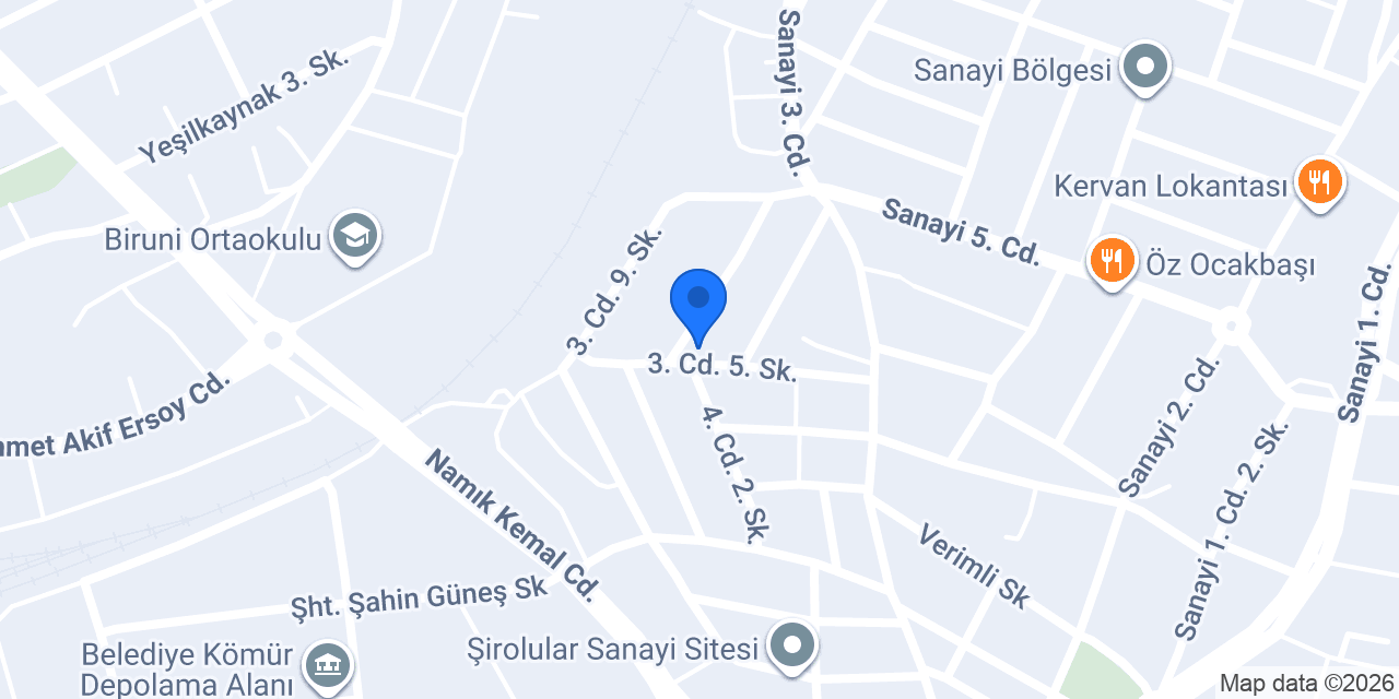 Ertaner Mobilya Orman Ürünleri konumu