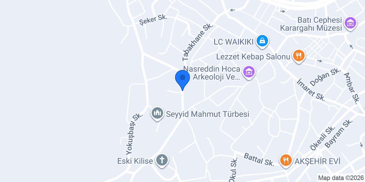 Mizah Kafe konumu