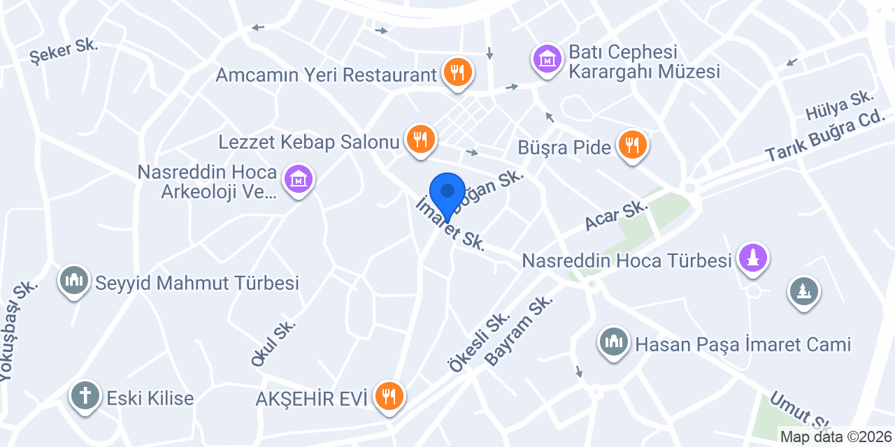 Mihranur bayan kuaförü konumu