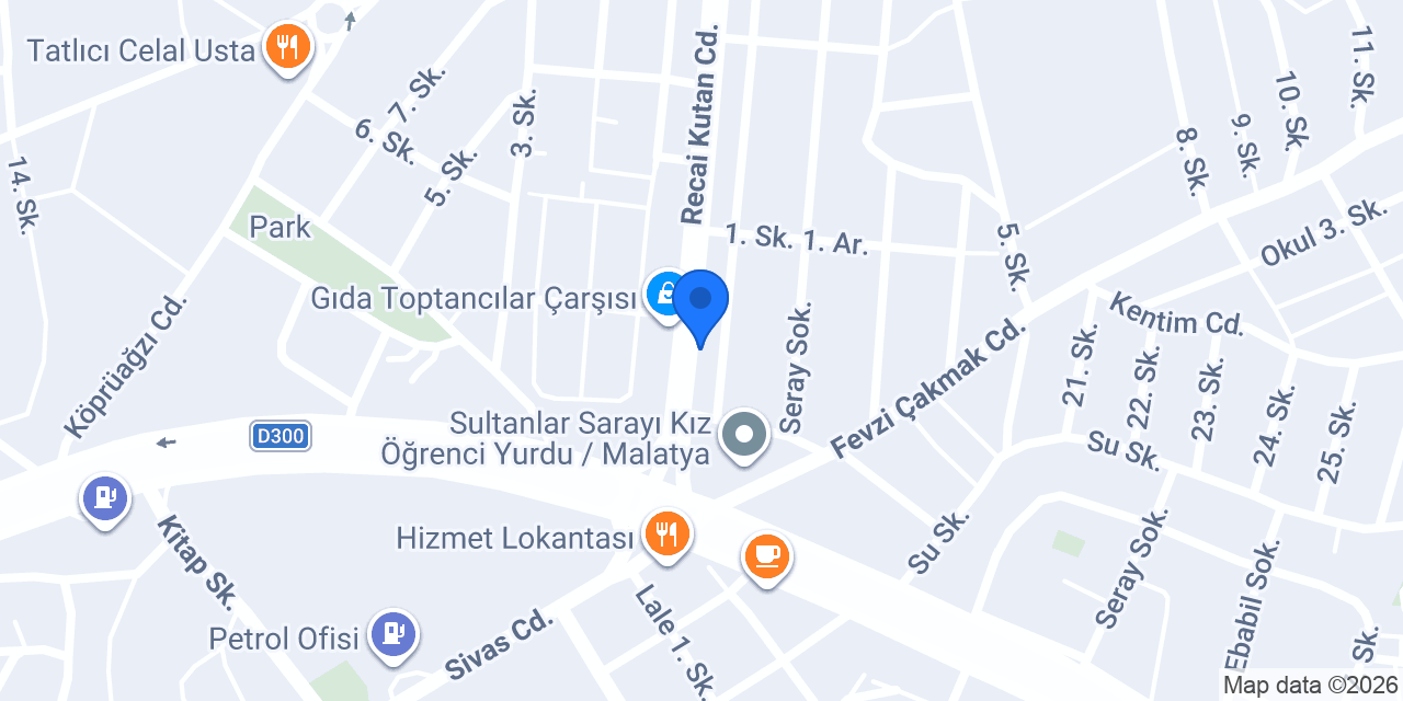Kalemistan kırtasiye 2. şube konumu