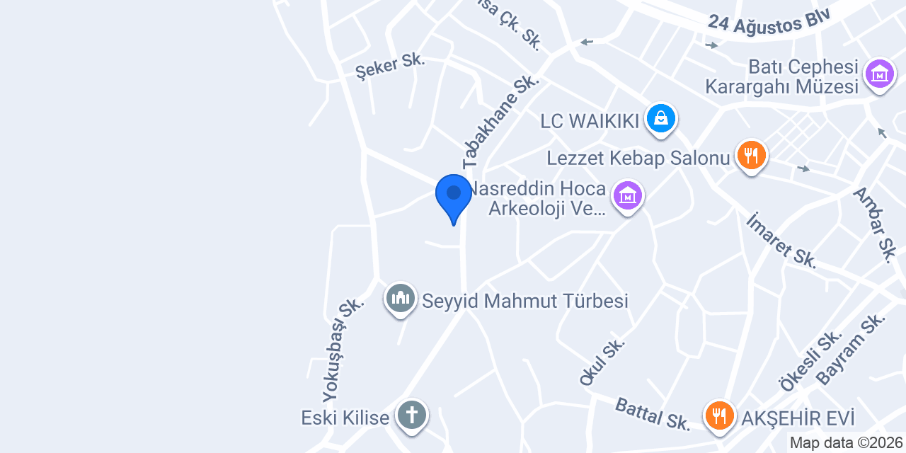 Bahçe-i Sefa konumu