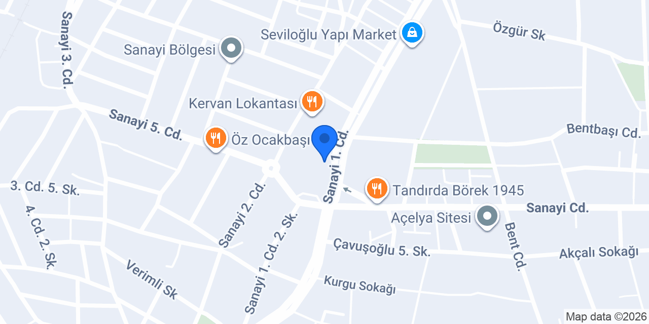 Toytex Tekstil konumu