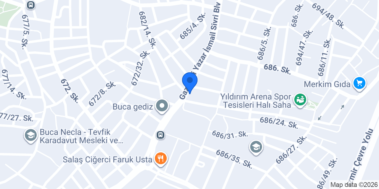 Göksel Çelik Hırdavat konumu