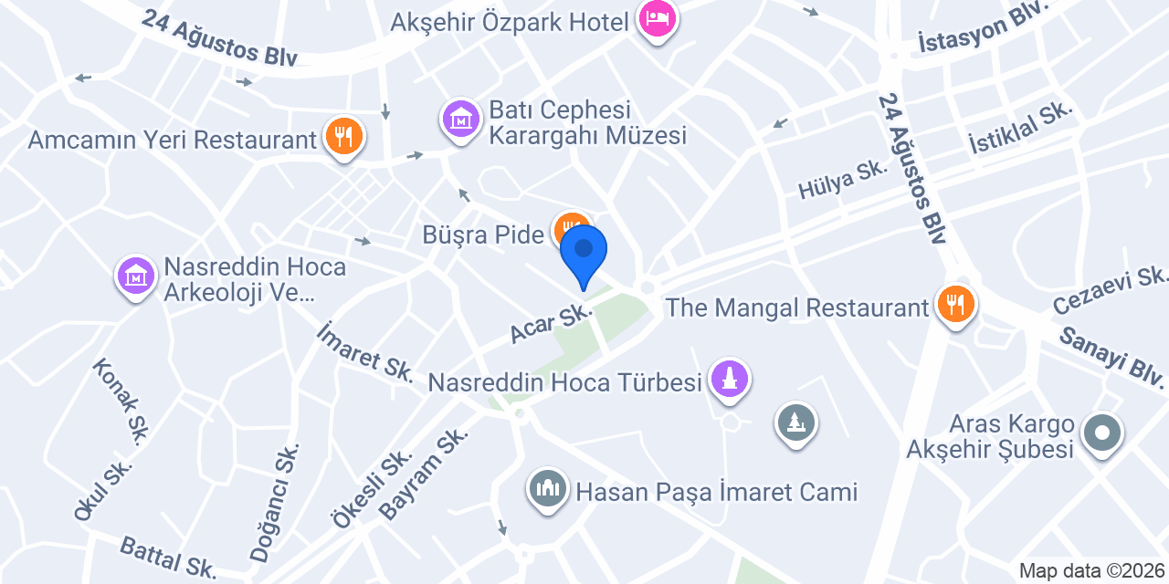 Eren Hukuk Bürosu konumu