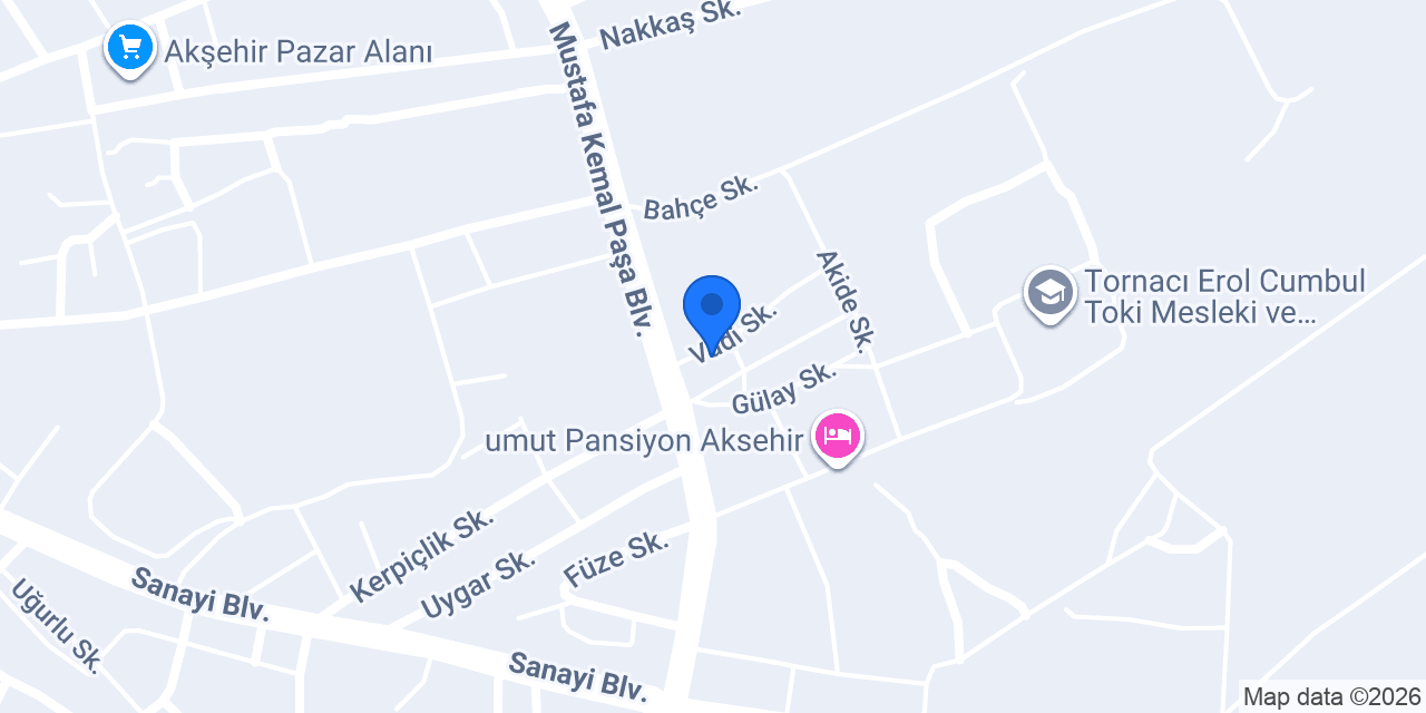 Yıldırım Yol Yardım konumu