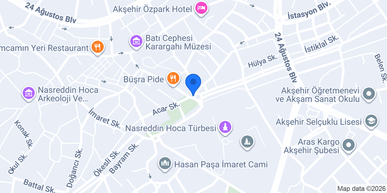 Zeybek Mobilya konumu