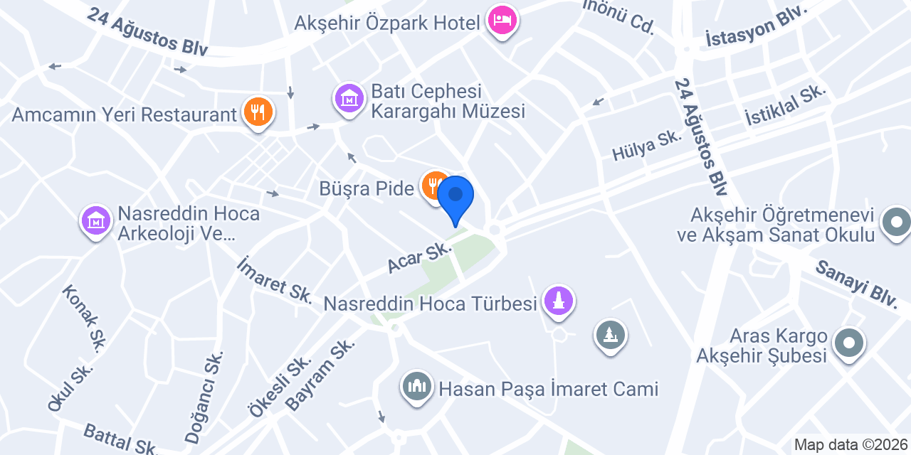 Veteriner Kliniği konumu