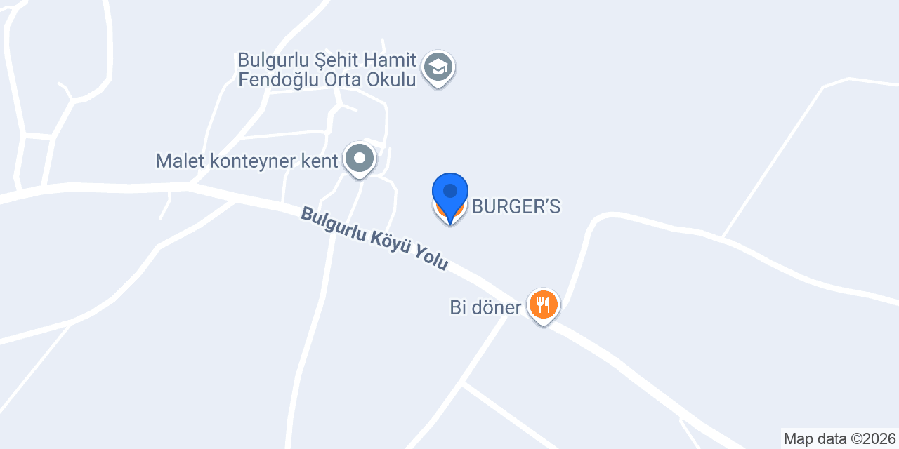 BURGER’S konumu