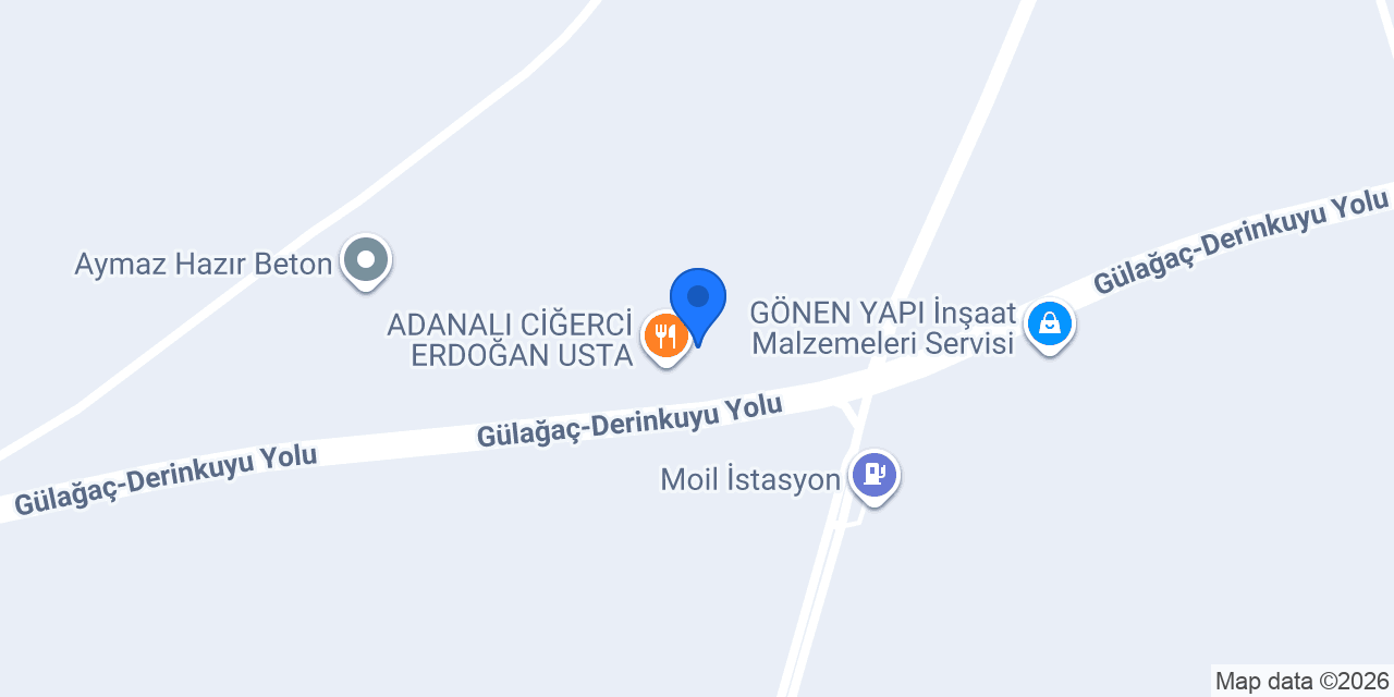 Ciğerci erdoğan usta Restaurant konumu