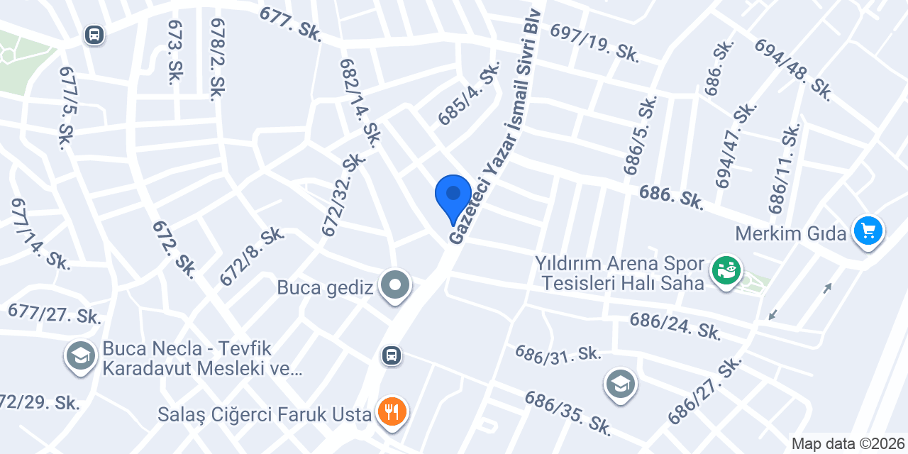 Gediz Et Galerisi konumu