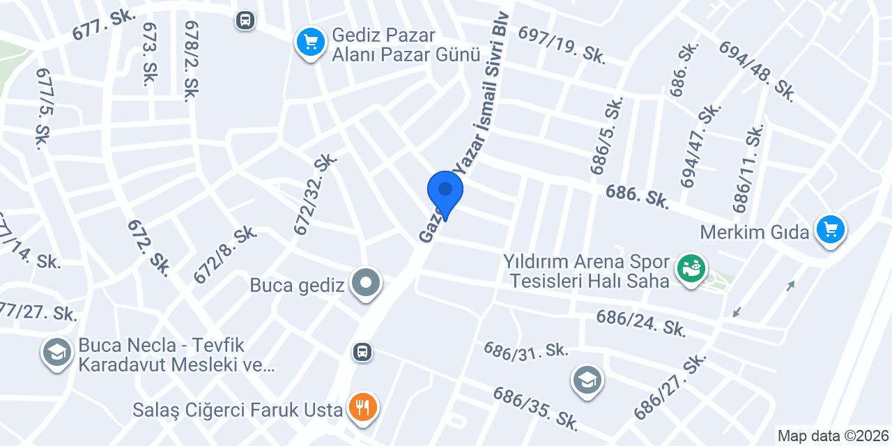 Oruç Ticaret konumu