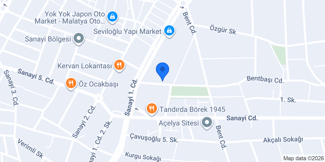 Oto Kadir Usta konumu