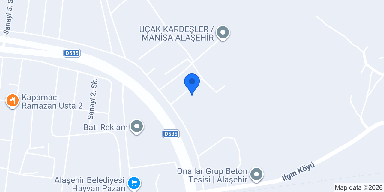 Altan Plastik konumu