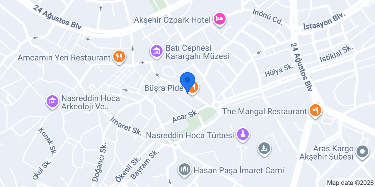 Zeki Züccaciye konumu