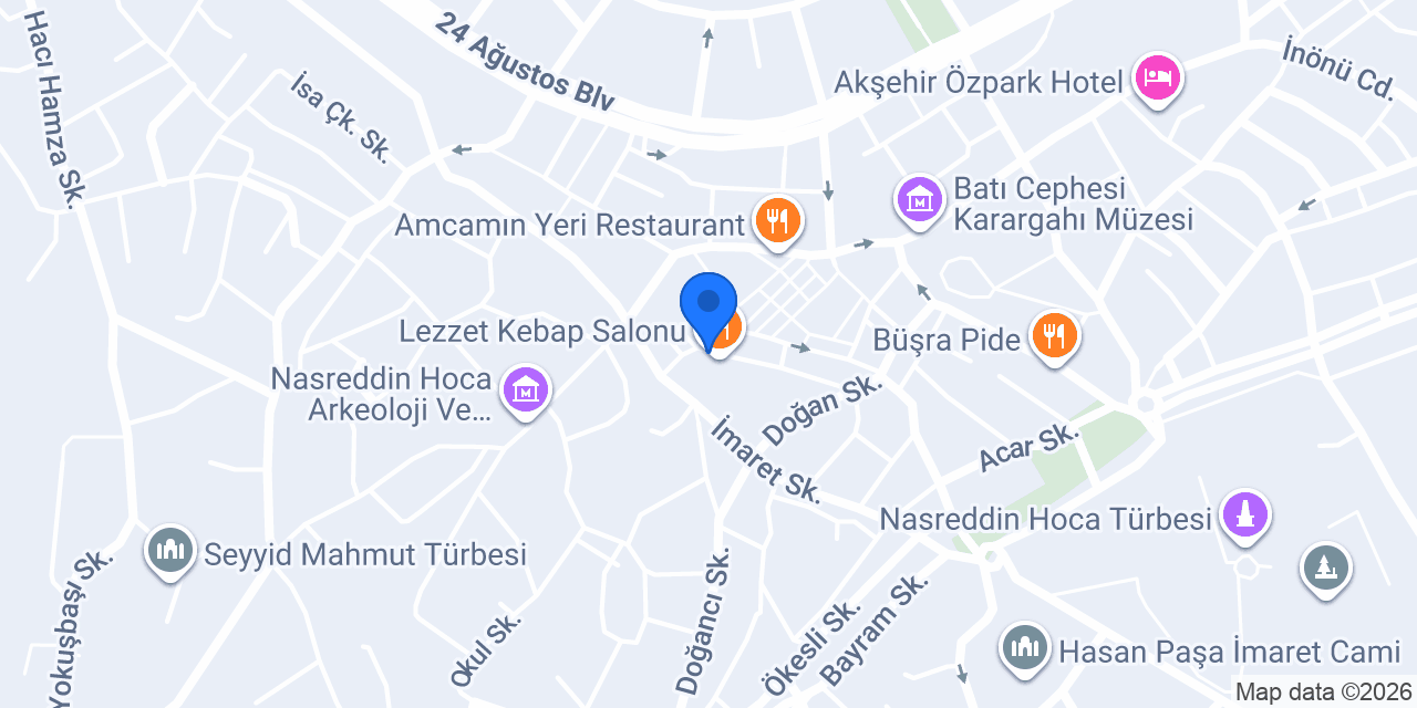 Aydın Pide Lahmacun Salonu konumu