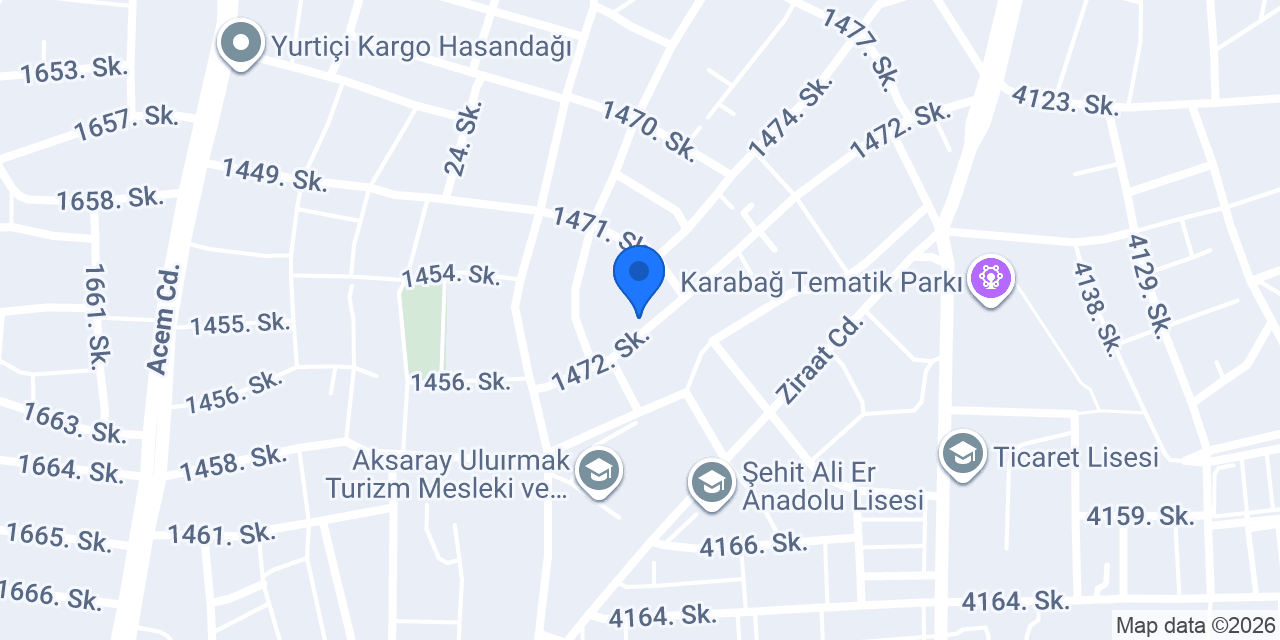 ANADOLU AYYILDIZ CAM konumu