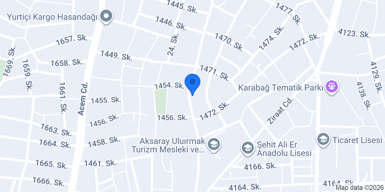 BM Akyüz Mimarlık-Mühendislik konumu