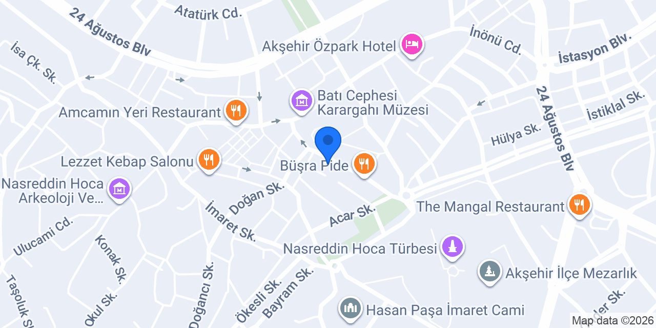 Karcıoğlu AVM konumu