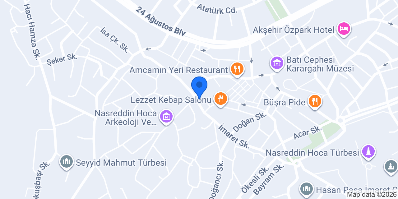 Sevgi Cafe Restaurant konumu
