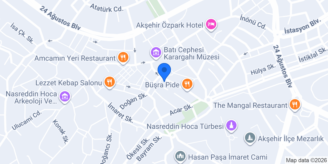 Sema Ganioğlu Diyet Kliniği konumu