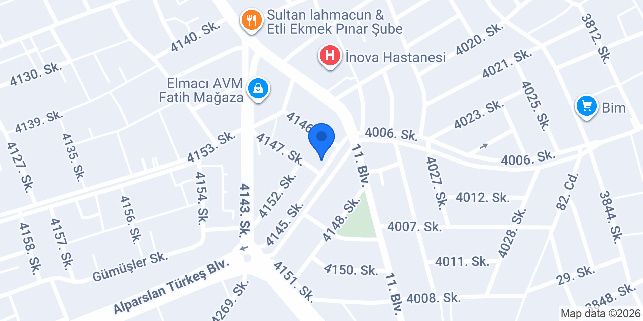 Özen Döner konumu