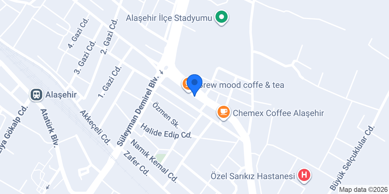 Domino's Pizza Alaşehir konumu