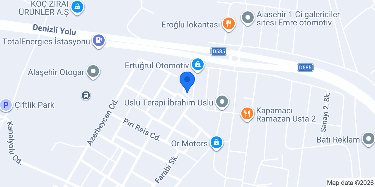 SELİM OTOMOTİV konumu