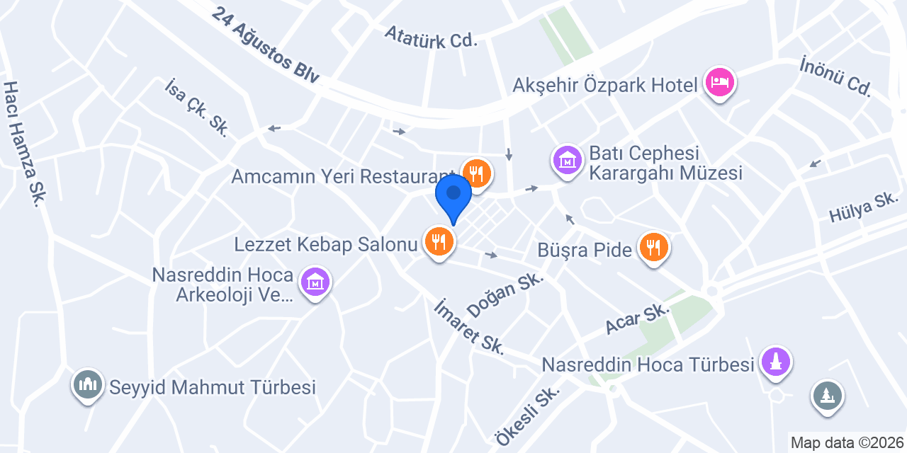Katre Mistik Kahveler Diyarı konumu