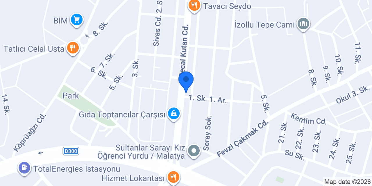 Korkmazlar Tesisat konumu
